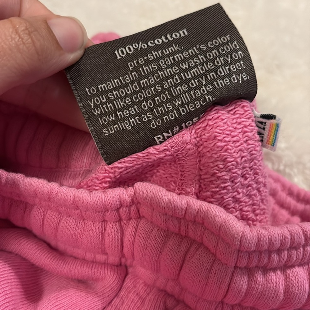 Pink BBP Wide Leg Sweatpants - Picture 5 of 5